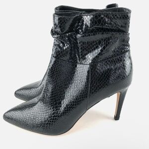 Brand New Xoxo Women's Taylor Black Patent Boots Booties 7.5